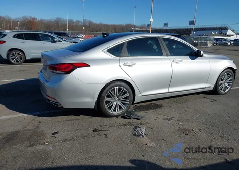 2018 Genesis G80 3.8 z USA, uszkodzony, nr VIN KMHGN4JE1JU251035